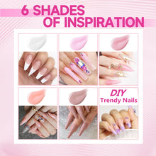 Load image into Gallery viewer, Makartt Poly Extension Nail Gel Acrylic Nail Enhancement Glitter Jelly
