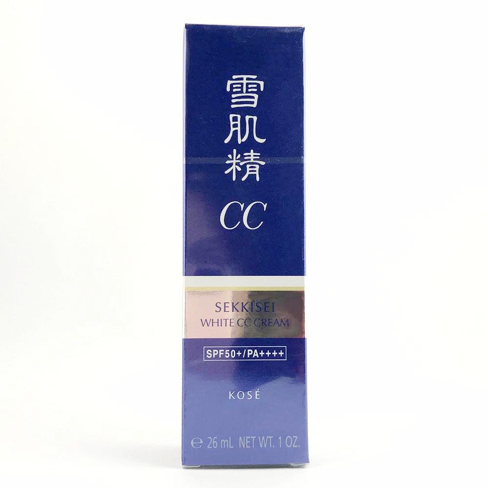 Kose Sekkisei White CC Cream SPF50+ 30g (Shade 01 or 02).