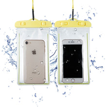 Load image into Gallery viewer, US SHIP 1pc Waterproof Phone Pouch Phone Case for iPhone,Samsung,Universal Transparent Phone Pouch for Water &amp; Outdoor Activities
