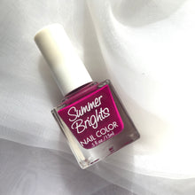 Load image into Gallery viewer, Summer Brights Nail Color 5fl oz/15ml (Pink, Blue, Orange, Green or Fuchsia)
