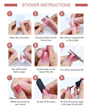 Load image into Gallery viewer,  Valentines/All Seasons Indulgence 16 Tips Glittering Series Shiny Nail Wraps Nail Stickers Nail Polish Strips gl011 (2 wks SHIP).
