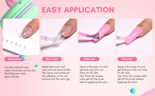 Load image into Gallery viewer, Makartt Jelly Gel Nail Polish Set - 6 Colors Rainbow Transparent Gel Nail Polish Spring Summer
