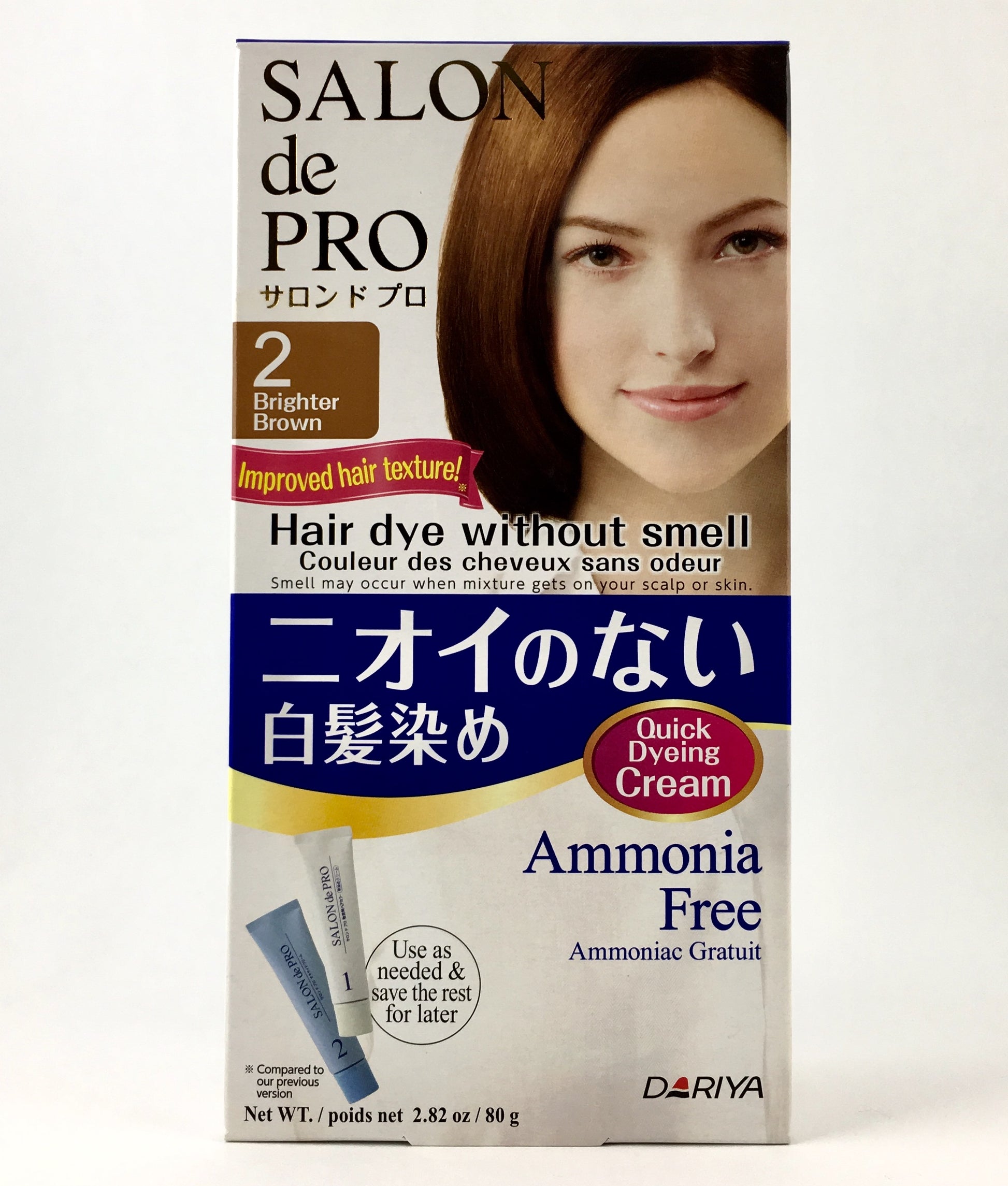 Dariya Japan Salon De Pro Hair Dye Non Smell Cream.