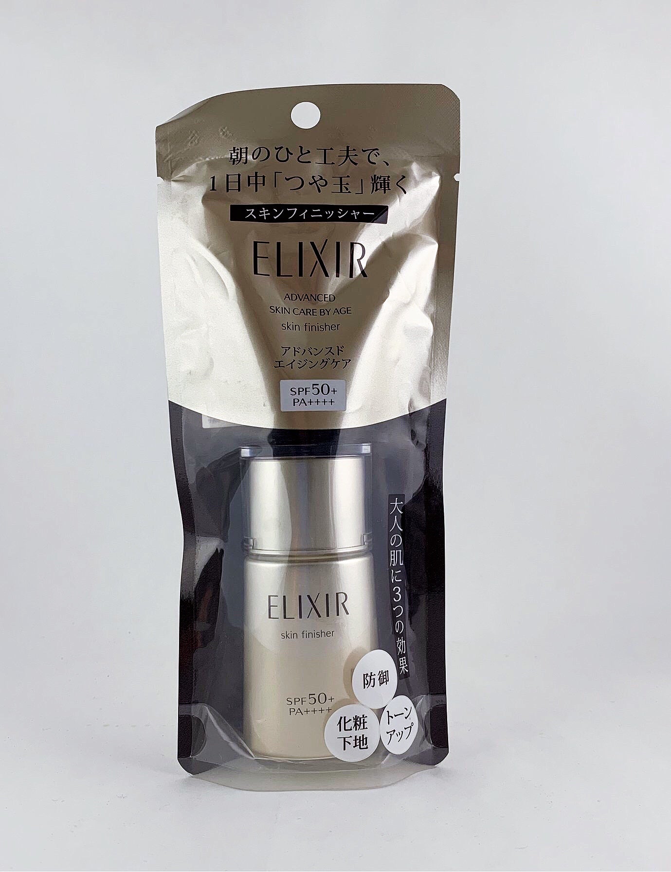 Shiseido Elixir Advance Skin Finisher SPF 50+ PA++++ 30ml,sunscreen,moisturizer.