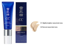 Load image into Gallery viewer, Kose Sekkisei White CC Cream SPF50+ 30g (Shade 01 or 02).

