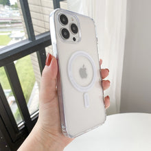 Load image into Gallery viewer, US SHIP Magsafe iPhone 13 Clear Phone Case in Various Colors, Shockproof, Anti-Scratches
