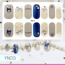 Load image into Gallery viewer,  Valentines/All Seasons 5D Spring Nail Wraps Nail Stickers Nail Polish Strips YN series (2 wks SHIP).
