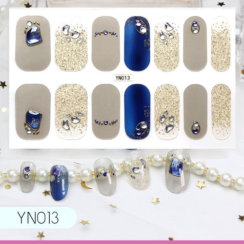  Valentines/All Seasons 5D Spring Nail Wraps Nail Stickers Nail Polish Strips YN series (2 wks SHIP).