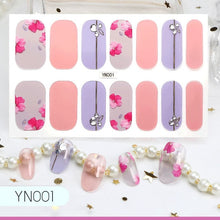 Load image into Gallery viewer,  Valentines/All Seasons 5D Spring Nail Wraps Nail Stickers Nail Polish Strips YN series (2 wks SHIP).
