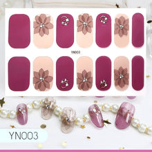 Load image into Gallery viewer,  Valentines/All Seasons 5D Spring Nail Wraps Nail Stickers Nail Polish Strips YN series (2 wks SHIP).
