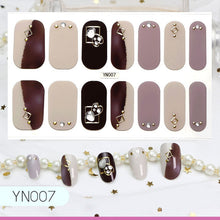 Load image into Gallery viewer,  Valentines/All Seasons 5D Spring Nail Wraps Nail Stickers Nail Polish Strips YN series (2 wks SHIP).
