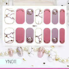 Load image into Gallery viewer,  Valentines/All Seasons 5D Spring Nail Wraps Nail Stickers Nail Polish Strips YN series (2 wks SHIP).

