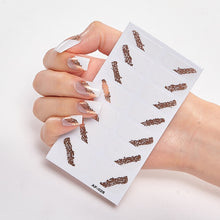 Load image into Gallery viewer,  Pink &amp; White Full Cover Nail Stickers Various Shades (2 wks SHIP).

