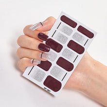 Load image into Gallery viewer,  Dark Valentine&#39;s Day Selection Full Cover Nail Wraps Nail Stickers Nail Polish Strips (2 wks SHIP).
