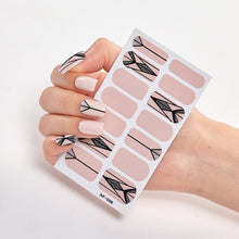 Load image into Gallery viewer,  Pink &amp; White Full Cover Nail Stickers Various Shades (2 wks SHIP).
