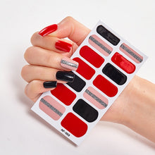 Load image into Gallery viewer,  Red Cover Nail Stickers Various Types (2 wks SHIP).
