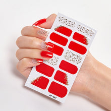 Load image into Gallery viewer,  Red Cover Nail Stickers Various Types (2 wks SHIP).

