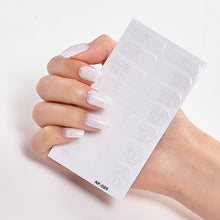 Load image into Gallery viewer,  Pink &amp; White Full Cover Nail Stickers Various Shades (2 wks SHIP).
