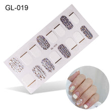 Load image into Gallery viewer,  Valentines/All Seasons Korean Style 16 tips Spring/Summer Nail Wraps Nail Stickers Nail Polish Strips GL series (2 wks SHIP).
