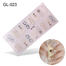 Load image into Gallery viewer,  Valentines/All Seasons Korean Style 16 tips Spring/Summer Nail Wraps Nail Stickers Nail Polish Strips GL series (2 wks SHIP).
