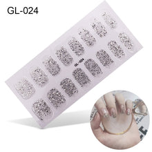 Load image into Gallery viewer,  Valentines/All Seasons Korean Style 16 tips Spring/Summer Nail Wraps Nail Stickers Nail Polish Strips GL series (2 wks SHIP).
