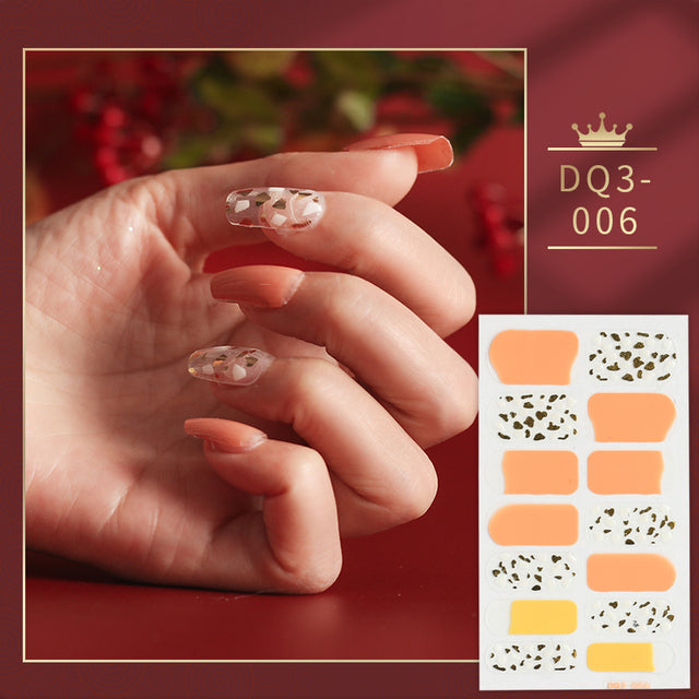 Solid Colors Nail Wraps,Nail Art,Nail Stickers,DIY Manicure and DIY Nails DQ3 series