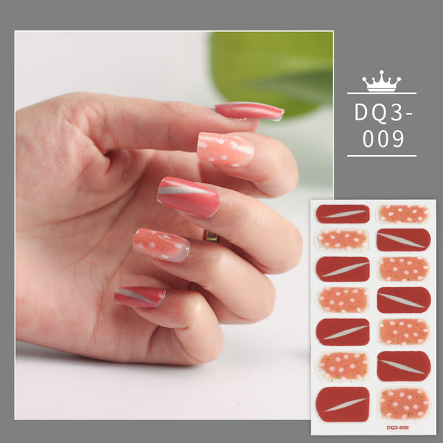 Solid Colors Nail Wraps,Nail Art,Nail Stickers,DIY Manicure and DIY Nails DQ3 series