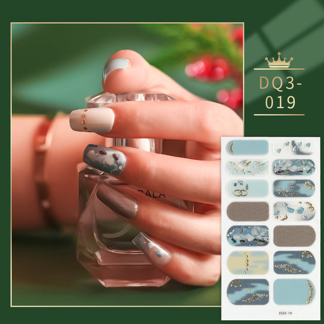 Solid Colors Nail Wraps,Nail Art,Nail Stickers,DIY Manicure and DIY Nails DQ3 series