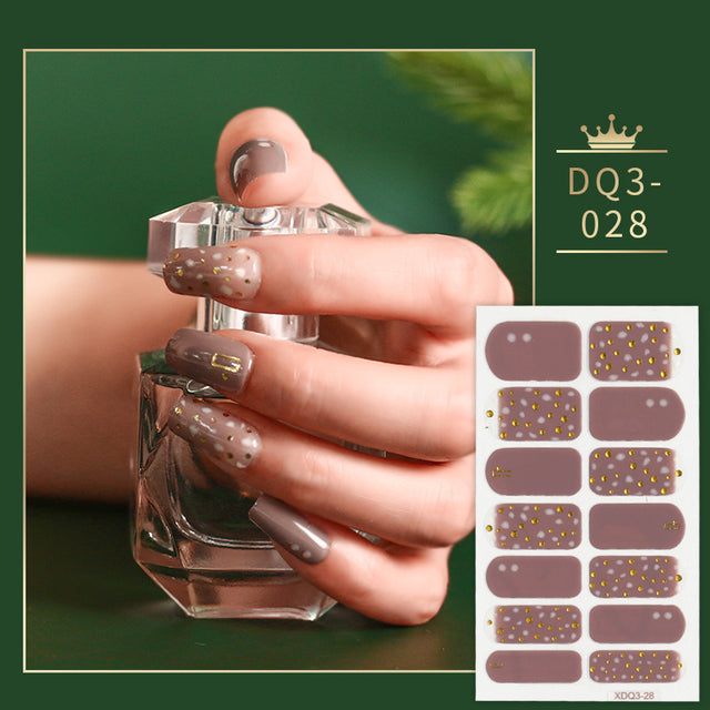 Solid Colors Nail Wraps,Nail Art,Nail Stickers,DIY Manicure and DIY Nails DQ3 series