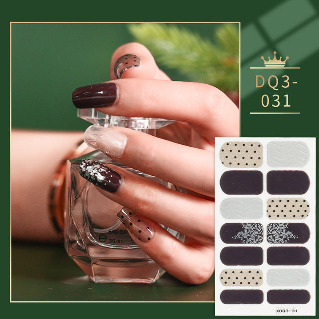 Solid Colors Nail Wraps,Nail Art,Nail Stickers,DIY Manicure and DIY Nails DQ3 series