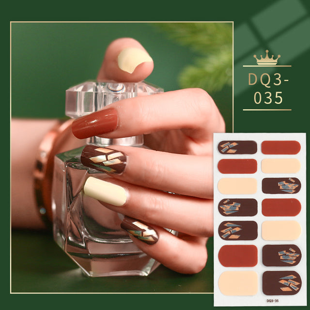 Solid Colors Nail Wraps,Nail Art,Nail Stickers,DIY Manicure and DIY Nails DQ3 series