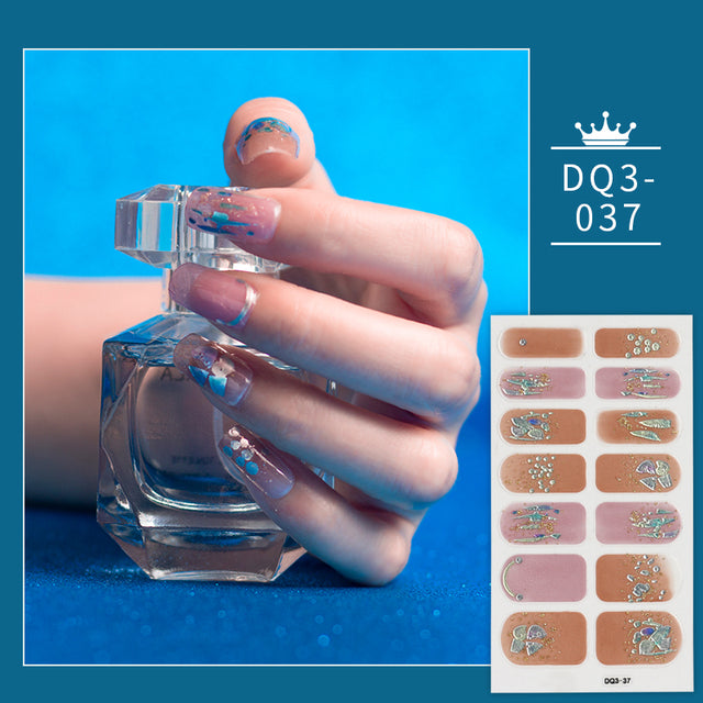 Solid Colors Nail Wraps,Nail Art,Nail Stickers,DIY Manicure and DIY Nails DQ3 series