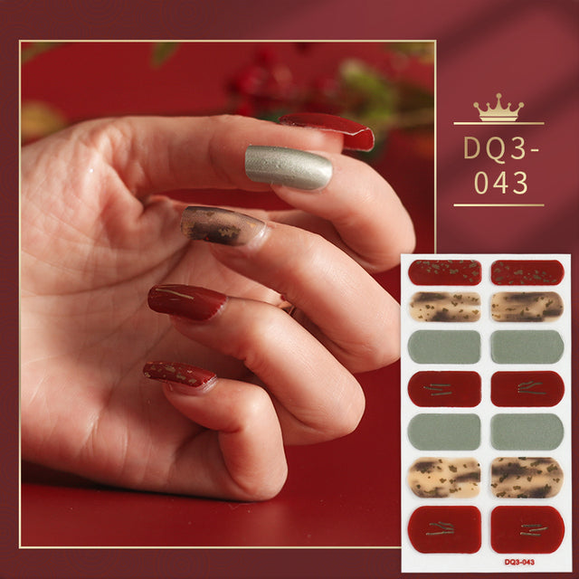 Solid Colors Nail Wraps,Nail Art,Nail Stickers,DIY Manicure and DIY Nails DQ3 series