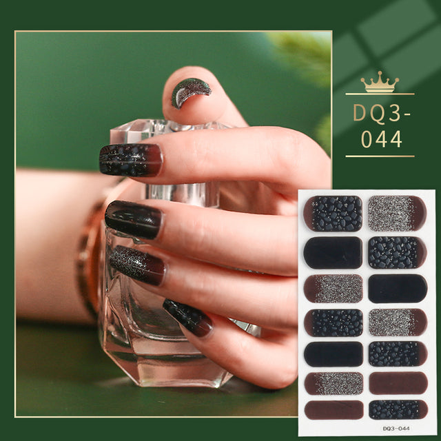 Solid Colors Nail Wraps,Nail Art,Nail Stickers,DIY Manicure and DIY Nails DQ3 series