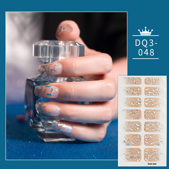 Solid Colors Nail Wraps,Nail Art,Nail Stickers,DIY Manicure and DIY Nails DQ3 series