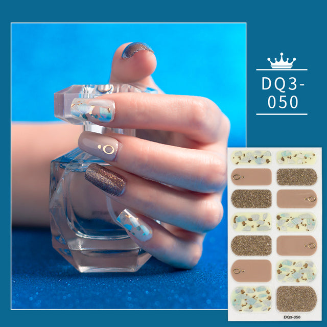 Solid Colors Nail Wraps,Nail Art,Nail Stickers,DIY Manicure and DIY Nails DQ3 series