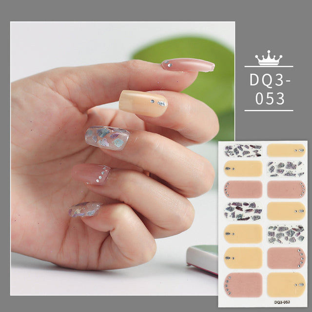 Solid Colors Nail Wraps,Nail Art,Nail Stickers,DIY Manicure and DIY Nails DQ3 series