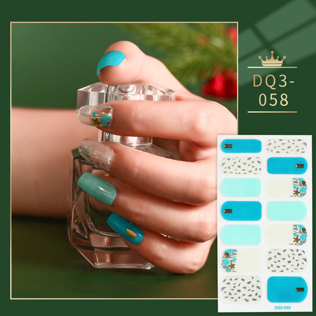 Solid Colors Nail Wraps,Nail Art,Nail Stickers,DIY Manicure and DIY Nails DQ3 series