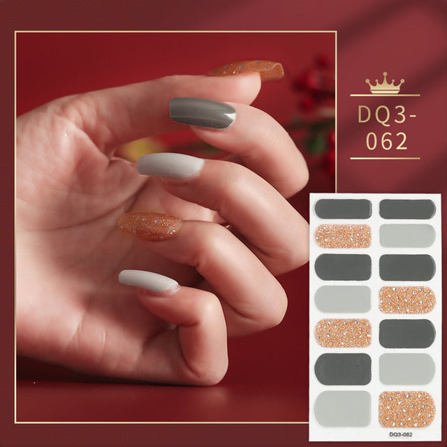 Solid Colors Nail Wraps,Nail Art,Nail Stickers,DIY Manicure and DIY Nails DQ3 series