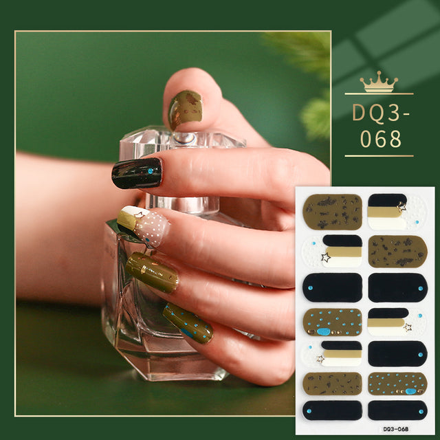 Solid Colors Nail Wraps,Nail Art,Nail Stickers,DIY Manicure and DIY Nails DQ3 series