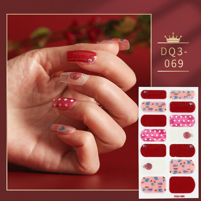 Solid Colors Nail Wraps,Nail Art,Nail Stickers,DIY Manicure and DIY Nails DQ3 series