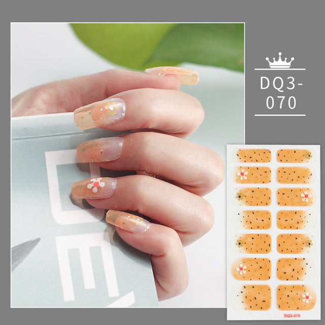 Solid Colors Nail Wraps,Nail Art,Nail Stickers,DIY Manicure and DIY Nails DQ3 series