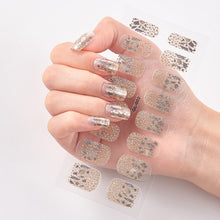 Load image into Gallery viewer,  Goldern Era 16 Tips Glittering Series Shiny Nail Stickers gl002 (2 wks SHIP).
