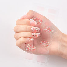 Load image into Gallery viewer,  Spring 16 Tips Shiny Nail Stickers gl009 (2 wks SHIP).
