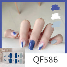 Load image into Gallery viewer,  Spring &amp; Summer 14 Tips Watercolor Nail Wraps Stickers Nail Art Nail Decor QF series (2 wks SHIP).
