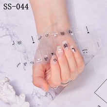 Load image into Gallery viewer,  Valentines/All Seasons Spring Selection 22tips Nail Wraps Nail Stickers Nail Polish Strips ss039-ss057 (2 wks SHIP).
