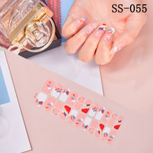 Load image into Gallery viewer,  Valentines/All Seasons Spring Selection 22tips Nail Wraps Nail Stickers Nail Polish Strips ss039-ss057 (2 wks SHIP).
