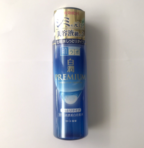 US SHIP! Rohto Hada Labo Shirojyun Premium Whitening Lotion Rich, Whitening Toner 170ml