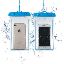 Load image into Gallery viewer, US SHIP 1pc Waterproof Phone Pouch Phone Case for iPhone,Samsung,Universal Transparent Phone Pouch for Water &amp; Outdoor Activities

