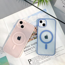 Load image into Gallery viewer, US SHIP Magsafe iPhone 13 Clear Phone Case in Various Colors, Shockproof, Anti-Scratches
